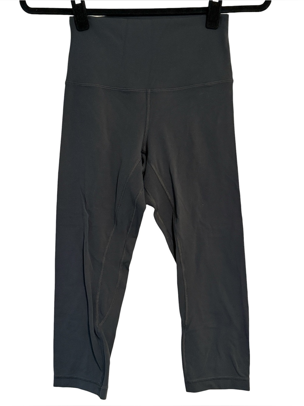 Lululemon Dark Grey Cropped Leggings
